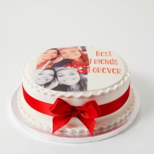 Iced Custom Photo Celebration Cake