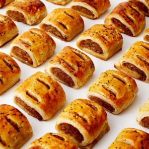 Vegan Sausage Roll Platter